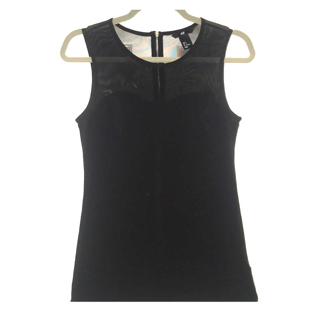 Black going out top